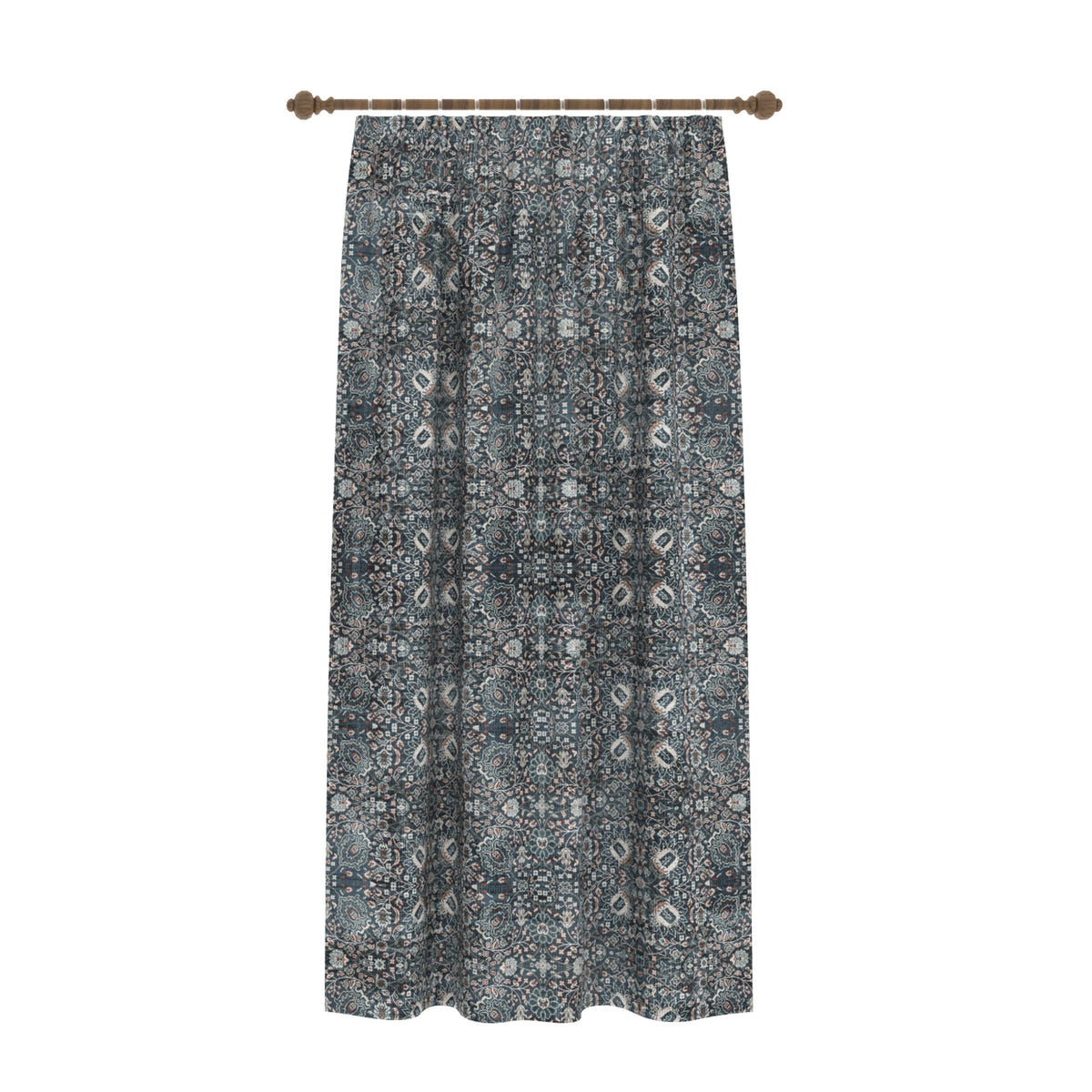 Dorothy Navy Boho Curtain