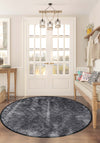 Kylie Grey Modern Striped Rug