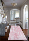 Nora Abstract Washable Pink Rug