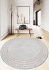 Liam Bordered Cream Rug