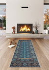 Andrew Blue Vintage Rug