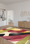 Aleron Multi Coloured Abstract Rug