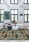 Celestia Brown Moth Rug