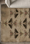 Celestia Brown Butterfly Rug