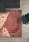 Fionella Butterfly Red Rug