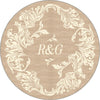 Luna Cream Customisable Letter Rug