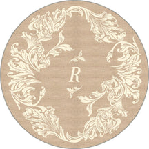 Luna Cream Customisable Letter Rug