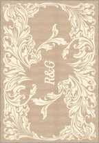 Luna Cream Customisable Letter Rug