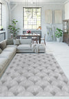 Addison Modern Silver Rug