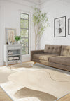 Alindra Beige Modern Rug