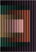 August Colourful Geometric Rug