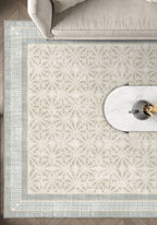 Alexis Washable Bordered Rug