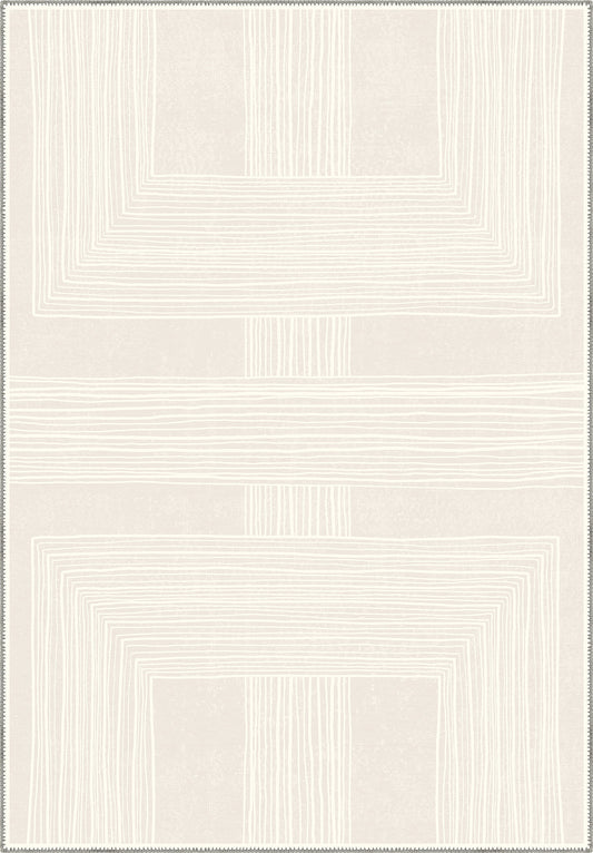 Charles Cream Scandinavian Rug