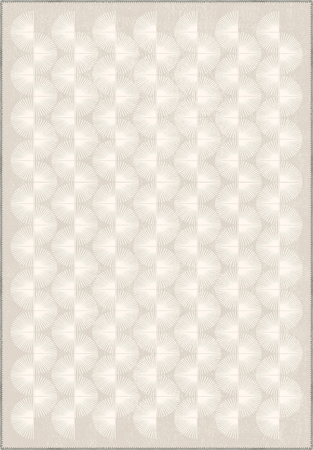 Elysandra Cream Art Deco Rug