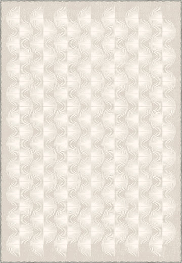 Elysandra Cream Art Deco Rug