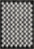 Elysandra Black and White Modern Rug
