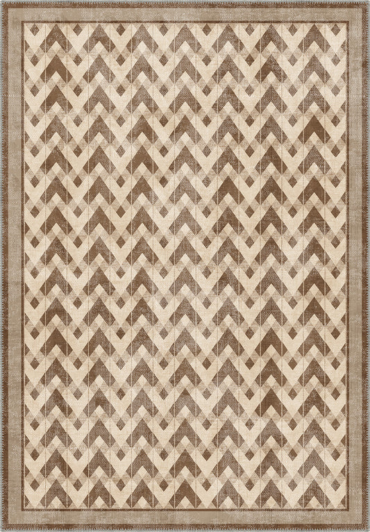 Melisande Geometric Washable Rug