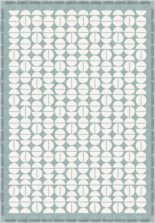 Lucas Bordered Modern Rug