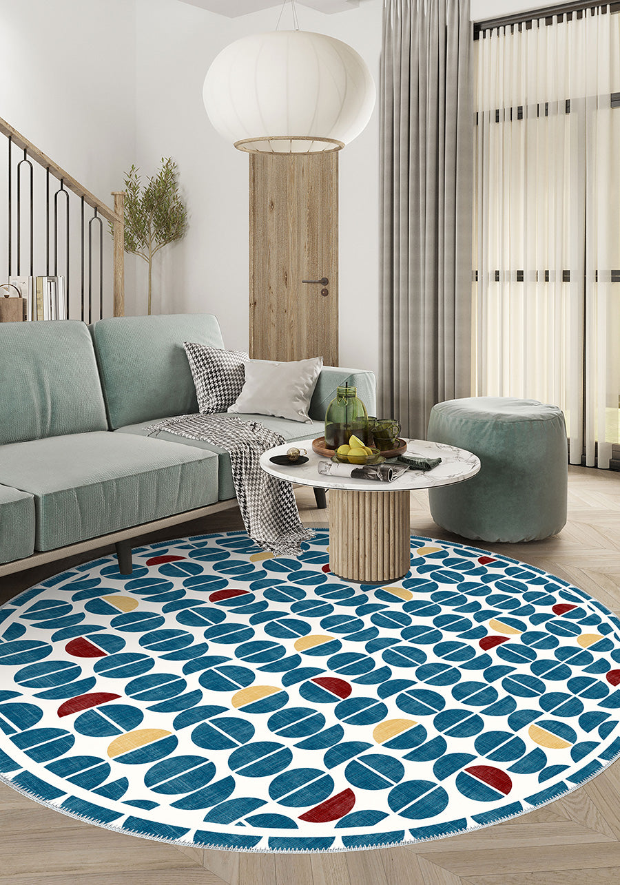 Lucas Colourful Washable Rug