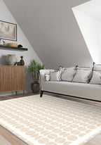 Lucas Cream Washable Rug