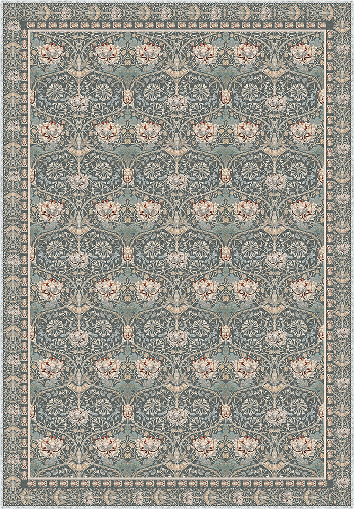 Zachary Green Vintage Rug