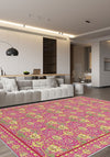 Zachary Vintage Pink Rug