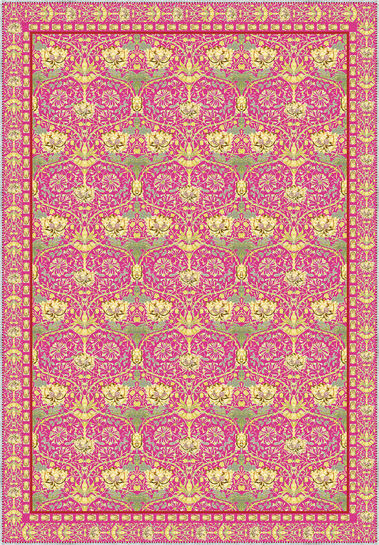 Zachary Vintage Pink Rug