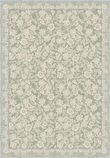 Minora Floral Sage Green Rug