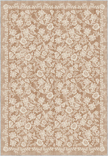 Minora Light Brown Washable Rug