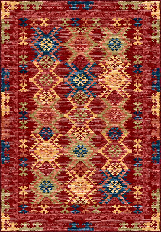 Jysandra Ethnic Boho Rug