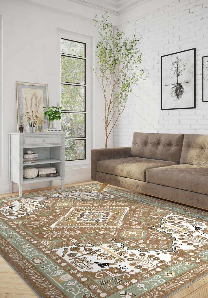 Oberon Natural Persian Rug