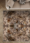 Sarana Animal Print Washable Rug