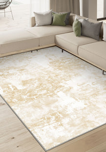 Matthew Cream Abstract Rug