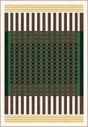 Quillon Green Plaid Rug