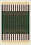 Quillon Green Plaid Rug