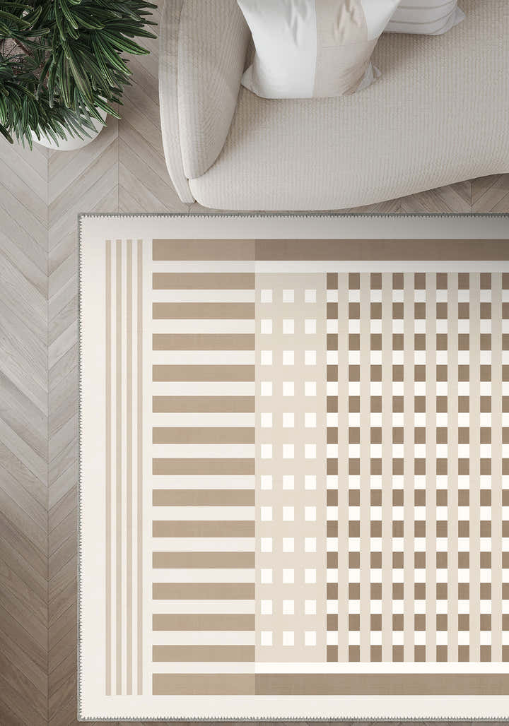 Natural rug for living room