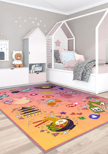 Mina Pink K-Pop Rug