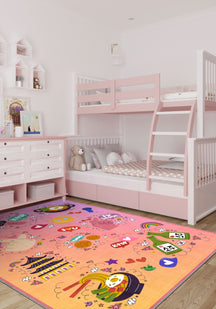 Mina Pink K-Pop Rug