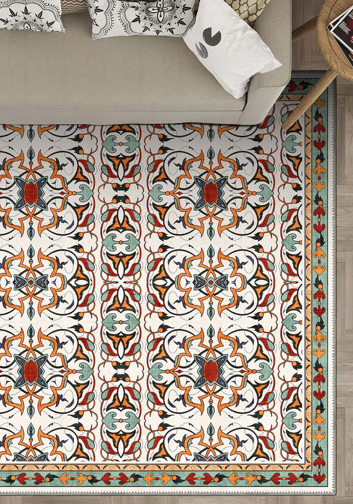 Anatolian rug for living room.