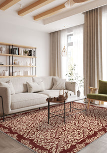 Odessa Terracotta Baroque Rug