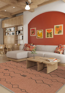 Nira Terracotta Berber Rug