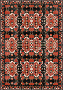 Azar Coral Eclectic Rug