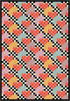 Lolly Checkered Heart Rug