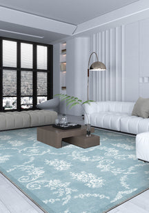 Colette Blue Farmhouse Rug