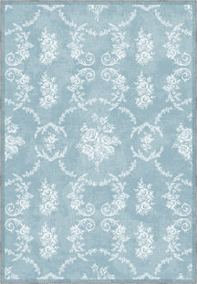 Colette Blue Farmhouse Rug