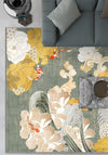 Japanese style rug for living room