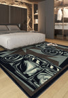 Vintage Car Man Cave Rug