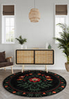 Amara Black Anatolian Rug