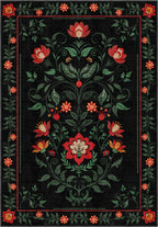 Amara Black Anatolian Rug
