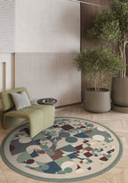 Entryway Rugs; round rug for living room.